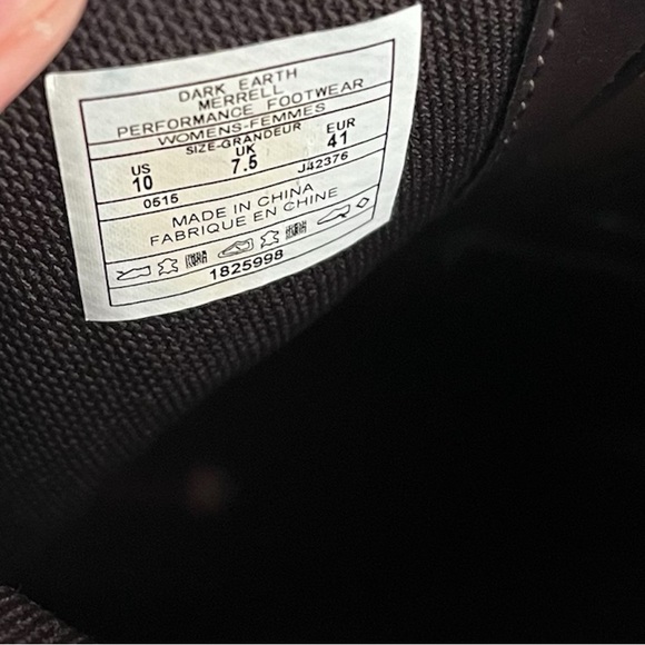 Merrell Dark Brown and Tan Lace Up Boots - Picture 6 of 6